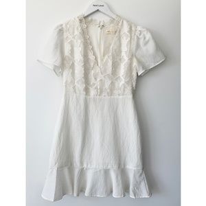 Stevie May Lace Dress in White